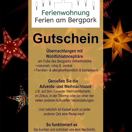 Ferien Am Bergpark - Kassel, Bad Wilhelmshoehe Apartman Kassel