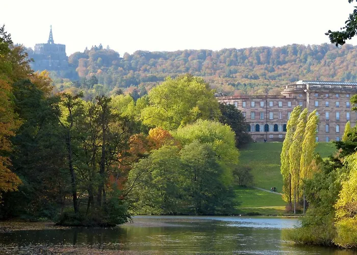 公寓 Ferien Am Bergpark - Kassel, Bad Wilhelmshoehe 卡塞尔